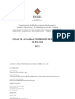 Atlas de Las Áreas Protegidas Municipales de Bolivia 2022