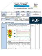 SESIÓN TUTORIA Violencia Escolar