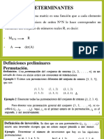 Determinantes, Adjunta y Rango