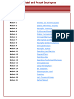 Sample Modul English Study For Hotel Customer Service