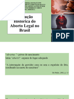 Evolução Histórica Do Aborto Legal No Brasil