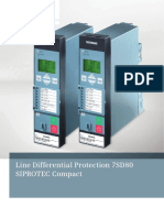 7sd80 Cable Differential Relay