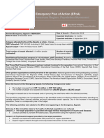 Peru - Emergency Plan of Action (EPoA)