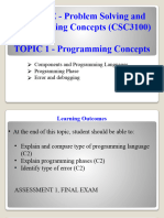 Topic1 Programming Concepts