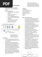 Sts Finals Reviewer: Nanotechnology & Its Applications