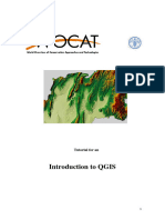 WOCAT FAO Tutorial QGIS