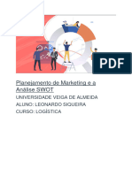 Trabalho de Planejamento de Marketing e A Análise SWOT - LEONARDO SIQUEIRA