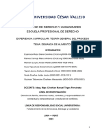 Demanda de Alimentos - Teoria General Del Proceso