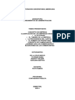 Trabajo Fundamentos de Administracion