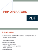 PHP Operators