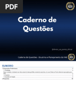 Caderno de Questões - Doutrina