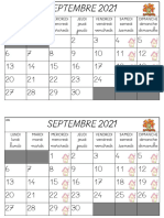 LCDL - Calendriers 2021 2022