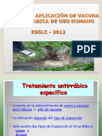 Vacunacion Pre Exposicion 2012