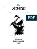 Barbarian Class Playtest v.1