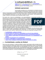 Confiabilidade Operacional