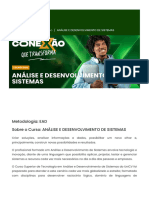 Analise e Desenvolvimento de Sistemas