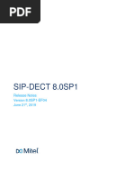 SIP DECT 8.0SP1 EF04 - ReleaseNotes