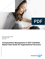 TM in SAPS4HANA MasterDataGuide OrganizationalStructure