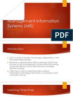 Management Information Systems (MIS)