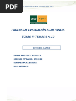 Cuestionario - Evaluación - Tomo - Ii Corredor Seguros 2022-2023