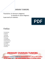 Epithelial Ovarian Tumor