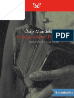 Coloquio Sobre Dante - Osip Mandelstam