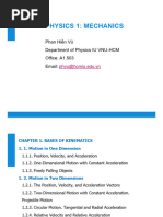 P1 - L2 - Motion in 2 Dimensions