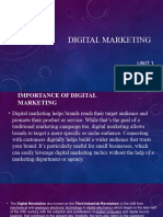 DIGITAL Marketing Unit 1 New