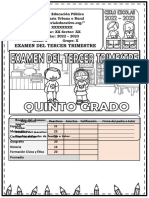 Examen5toGrado3erTrimestre22 23ME