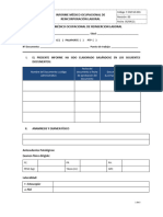 F-DM-SO-001 Informe Medico de Reincorporación Laboral