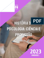 Unidade I - História Da Psicologia