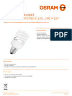 Product Datasheet Product Datasheet DST MITW 20 W/2700 K 220 240 V E27