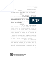 Fallo de La Suprema Corte de Justicia Sobre El Caso Sartori