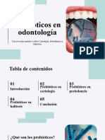 Presentación Probioticos en Odontología