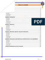 Module 1 - CE2131 - GEOLOGY FOR CIVIL ENGINEERS Semestral