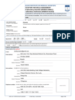 Filled Up AIMS Au Assessment Application