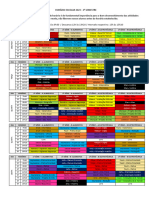 HORÁRIO - 2º SEMESTRE Modificado