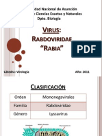 Rabdovirus: Rabia