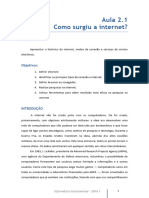 Internet e Correio Eletronico