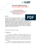 Introduçao A Educaçao Fisica Pim