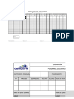 Programa Auditoria SGSST