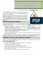 Fiche P48 Prevenir Incendie