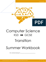 CSUK's KS3-GCSE Transition Workbook