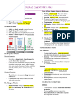 General Chemistry Topic 1 Reviewer