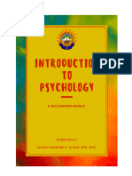 Introduction To Psychology Module