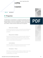 Examen - Trabajo Práctico 2 (TP2) 91.67%