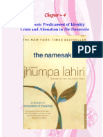 Chapter - 4: Diasporic Predicament of Identity Crisis and Alienation in The Namesake