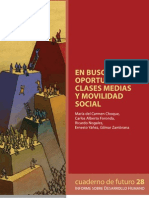 En Busca de Oportunidades: Clases Medias y Movilidad Social, Cuaderno Del Futuro Nro. 28