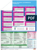 Calendario Unesr 2023