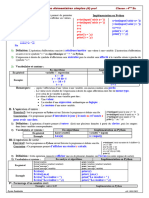 Chapitre 2 - Les Structures Simples - N - Prof 2021-2022